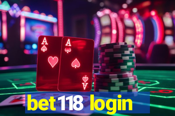 bet118 login